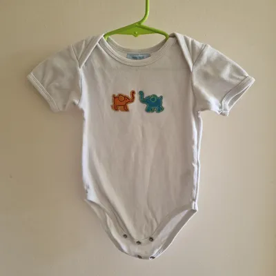 12/18 mois body éléphant